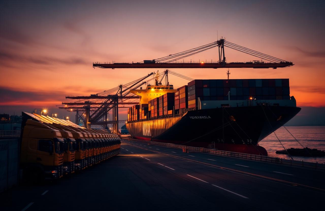 Ocean container vs Balkan truck: a real cost-per-tonne comparison