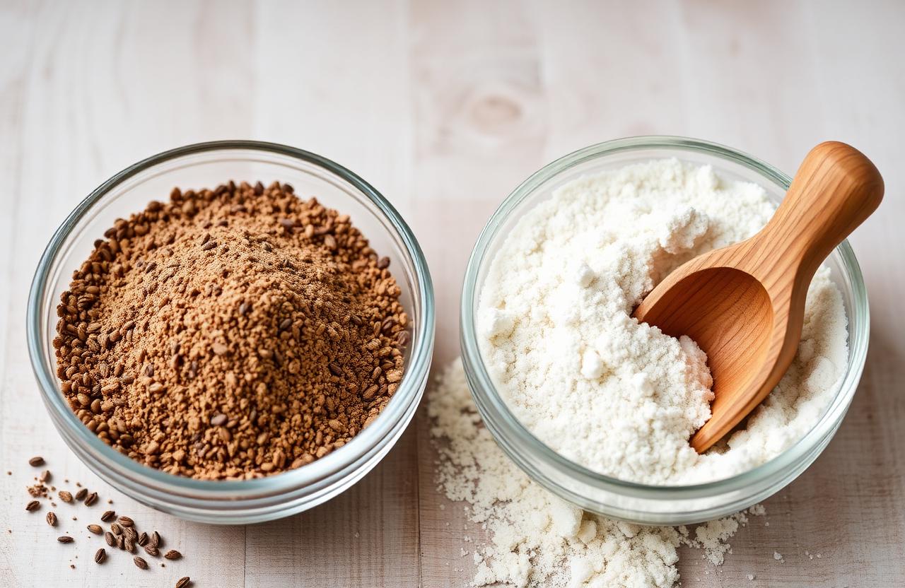 Specialty flours — rye, buckwheat, spelt — sourced from a single Balkan corridor