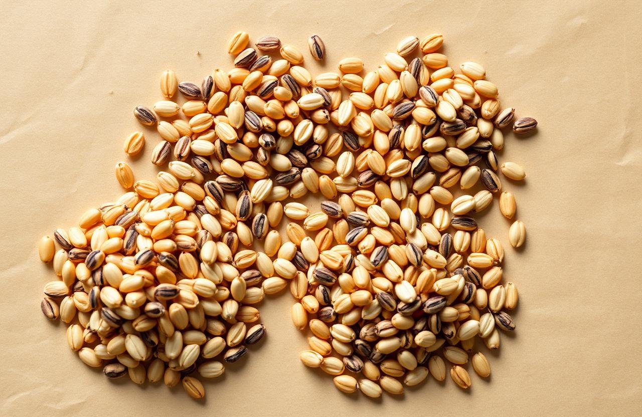 Sunflower kernel grades: bakery, confectionery, snack — spec by spec